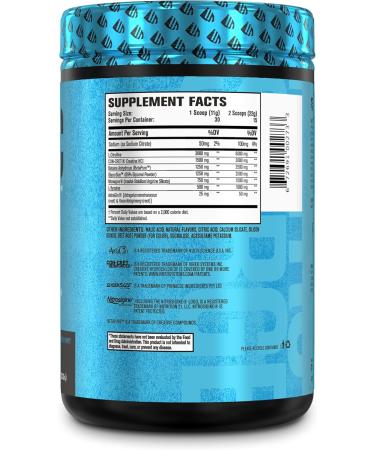 Nitric Surge Stim Free Pre Workout Powder | Caffeine Free Nitric Oxide Supplement w/Creatine L Citrulline & GlycerSize for Pumps | Cherry Kiwi Flavor - 30 Servings - Buy Online on GoSupps.com