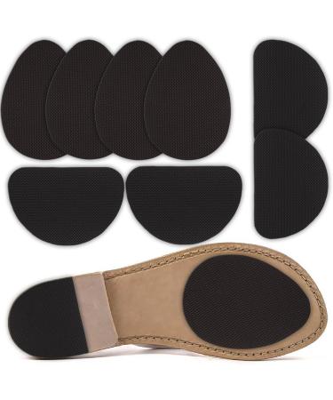 Non-Slip Shoes Pads Sole Protectors Adhesive, High Heels Anti-Slip Shoe Grips (Black)