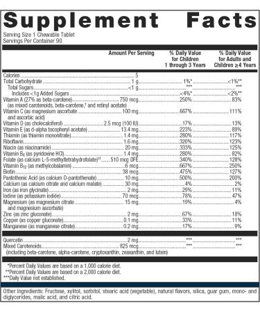 Metagenics Multigenics Chewable - Orange - 90 Tablets - Buy Online on GoSupps.com