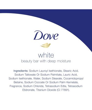 Dove Beauty Bar 3.75oz Pack of 2 | Gentle Cleanser with 1/4 Moisturizing Cream | Nourishes & Washes Away Bacteria | For Softer, Smoother Skin - Buy Online on GoSupps.com