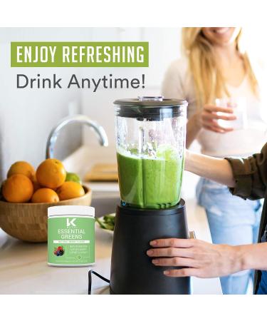 K Nutri Supergreens 30 Servings Organic Superfood Powder - Fruit & Vegetable Blend for Detox, Immunity, Energy & Gut Health - Naturally Flavored - Greens Supplement - Buy Online on GoSupps.com