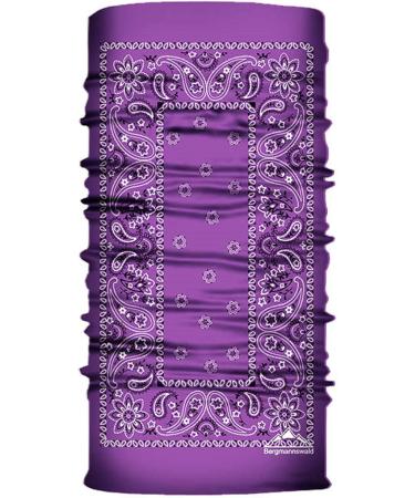 Bergmannswald Multifunctional Seamless Scarf - 1 Pack Bandana in Purple | International Shipping Available - Buy Online on GoSupps.com