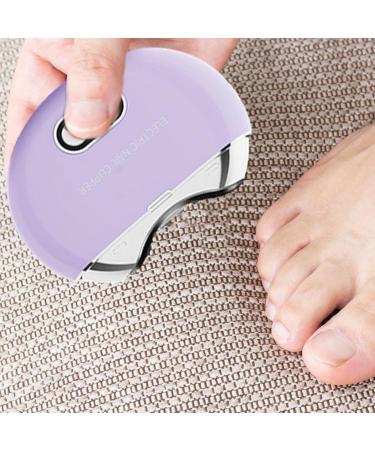 Electric Nail Cutter - Electric Fingernail Polisher - with Nail Shavings Box Auto Nail File for Men with Ultra Quiet 3-Speed Rechargeable UV Lamp Beads Lencyh Nail Grinder Purple - Buy Online on GoSupps.com