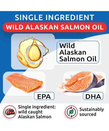 Bark&Spark Salmon Oil for Dogs & Cats - Omega-3 Skin & Coat Support - Liquid Supplement 32oz - Buy Online on GoSupps.com