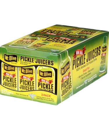 Mt. Olive Pickle Juicers Kosher Dill Brine 2oz Bottle - 18 Pack - Buy Online on GoSupps.com