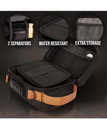 KIBAGA Discrete Smell Proof Odorless Bag With Easy Use Combination Lock - The Perfect Stash Container  Medicine Box And Storage Case For Your Accessories That Blocks Out Smells And Strong Odors - Buy Online on GoSupps.com
