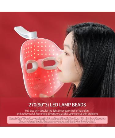 LIARTY Cordless 7 Color LED Face Light Therapy Mask Beauty Skin Rejuvenation Photon Device for Skin Rejuvenation Anti-Aging Removal Wrinkles Shrink Pores Fine Lines Skin Tightening Cordless 7 Color LED Therapy - Buy Online on GoSupps.com
