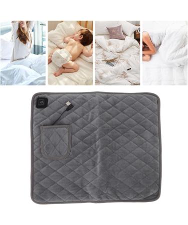 Fdit Electric Heating Pad - Adjustable Temperature Foldable USB Heating Blanket Soft PET Cotton for Fast Relief - Buy Online on GoSupps.com