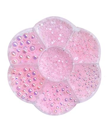 Fashion Half Beads Nail Art Decorations In Various Show Your Charm For Women And Girls Nail Art Accessories