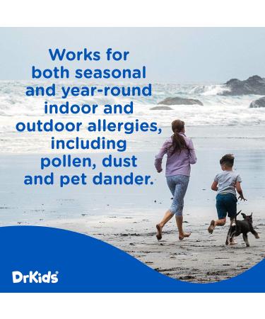 Dr. Kids Children's Allergy Relief Chewable Gels - Kids Chewable Antihistamine for Sneezing Runny Nose Itchy Eyes & Throat Pre-Measured Soft Chews Fantasy Fruit Flavor 20 Count - Buy Online on GoSupps.com