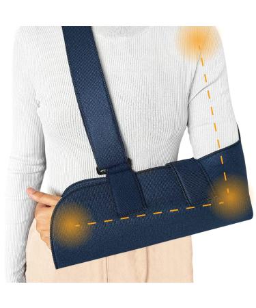 Ortoprime arm loop shoulder bilateral - shoulder injuries - armrest immobilizer shoulder and arm comfort - universal adjustable loop for adults.