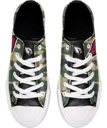 Arizona Cardinals NFL Women's Camo Low Top Canvas Shoes - Size 9 - Buy Online on GoSupps.com
