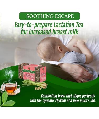 KUKER Lactation Tea Nursing Tea Breastfeeding Tea For Lactation Pregnancy & Fertility Tea Mums Milk & Pregnancy Essentials Herbal Tea Gift Set - Tea For Breastfeeding Mothers - 20 Tea Bags 30g - Buy Online on GoSupps.com