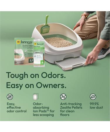 Purina Tidy Cats Breeze Litter System Bundle - Pads & Pellets 7lb Pouch + 8ct Refills - Buy Online on GoSupps.com