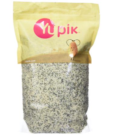 Yupik Canadian Hulled Hemp Seeds 1 kg Gluten-Free Kosher Vegan Raw Seeds Shelled Hemp Hearts Salt-Free Source of Omega-3 & Omega-6 Plant-Based Protein Ideal for Topping & Baking 1 kg (Pack of 1)