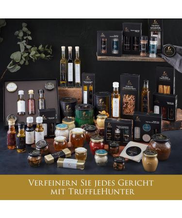 Trufflehunter Black & White Truffle Oil Set - 250ml x 2 - Premium Native Olive Oil for Cooking & Seasoning - International Shipping Available - Buy Online on GoSupps.com