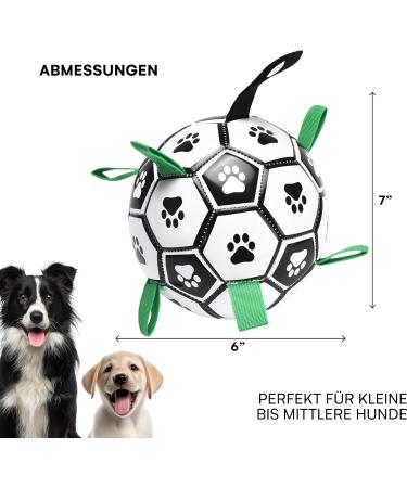 Black Rhino I Super Robust Dog Ball - Durable Interactive Dog Toys for Fetch Pull & Water Play - Available in White Green Black - Buy Online on GoSupps.com