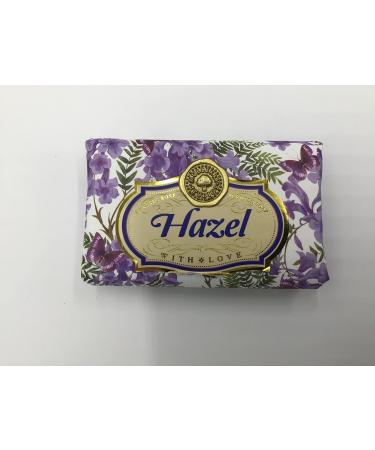 Hazel - Gift Soap Bar For Her Birthday Rose Scent Mum Grandmother Cleanser Lather Present Girl