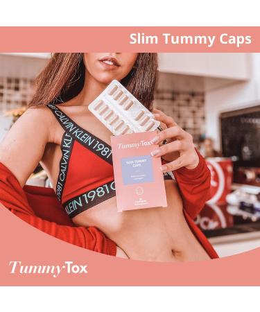 Shop Slim Tummy Caps - 417 mg Garcinia Cambogia with Extra Vitamin C & Chromium - 90 Capsules for 90 Days - Global Shipping | TummyTox - Buy Online on GoSupps.com