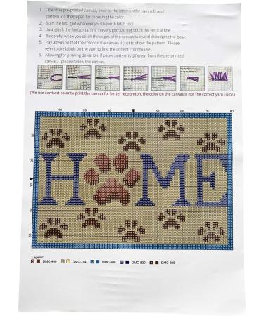 Christmas Decor 3D Latch Hook Kit - DIY Handmade Rug Cushion Tapestry Cross Stitch - Buy Online on GoSupps.com