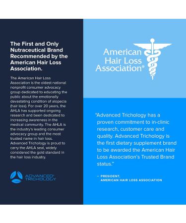 DHT Blocker Hair Growth Supplement for Genetic Thinning | Approved by American Hair Loss Association | 20 Years of Experience in Hair Loss Treatment Clinics - Buy Online on GoSupps.com