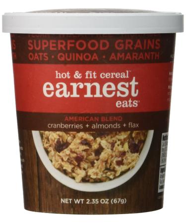 Earnest Eats Superfood Oatmeal Cranberry + Almond + Flax American Blend 2.35 oz (67 g)