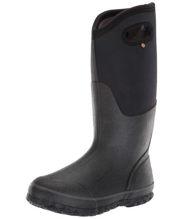 BOGS Womens Classic High Solid Boot 7 Black