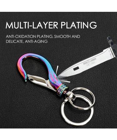 BESYL Commerce Heavy Duty Keychain with 2 Rings - Ideal for Office, School, Men, and Women. Color Options Available - Buy Online on GoSupps.com