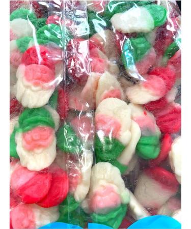 Vidal Santa Gummy Sweet Bulk Bag Sweets 2 kg of Christmas Festive Goodness - American Sweets - Gluten Free Fat Free -Tasty Fruity and Chewy - Gluten Free Fat Free - Buy Online on GoSupps.com