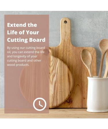 Specialist Cutting Board Oil - Food Grade Mineral Oil for Wood & Stone | Quick Drying Tasteless & Odorless | Restore & Protect (8.5oz/250ml) - The Block & Board Company - Buy Online on GoSupps.com
