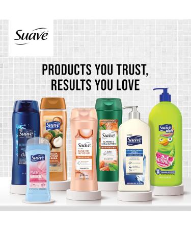 Suave Deodorant Women Antiperspirant Powder and Fresh Bundle 48-Hour Odor & Wetness Protection with Essential Oils anti-staining no baking soda Bundle 4 x 2.6 oz - Buy Online on GoSupps.com