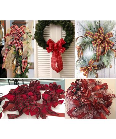 3-in-1 Multipurpose Oval Wooden Bow Maker Tool for Holiday Wreaths & Crafts - Buy Online on GoSupps.com