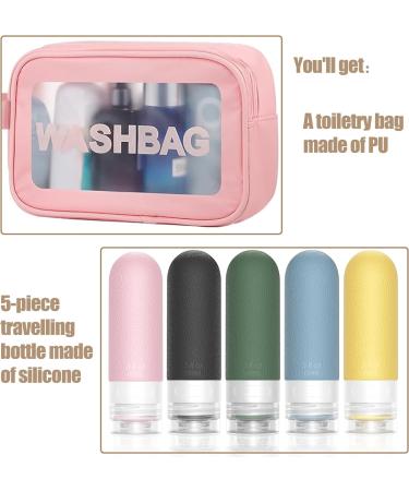 90ml Travel Bottles for Toiletries-Refillable Squeezable Containers Leak Proof TSA Approved Silicone Travel Bottle for Lotion Liquid Travel Accessories Travel Essentials Airport Colourful 6pcs - Buy Online on GoSupps.com