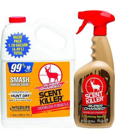 Wildlife Research Scent Killer Super Charged 1 Gallon, Yellow