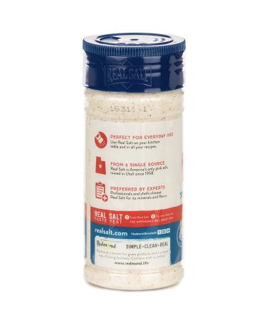 Redmond Real Sea Salt - Natural Unrefined Gluten Free Fine 10oz Shaker (2 Pack) - Buy Online on GoSupps.com