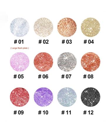 Shop 3 Colors Waterproof Crystal Liquid Glitter Eyeshadow Kit | Sparkling Eye Makeup & Highlights (04+05+07) - International Shipping Available - Buy Online on GoSupps.com