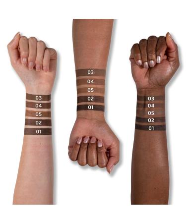 Eyebrow Powder Color 05 Caramel - Long Wear & Easy Applicator for Flawless Brows | Shop Internationally - Buy Online on GoSupps.com