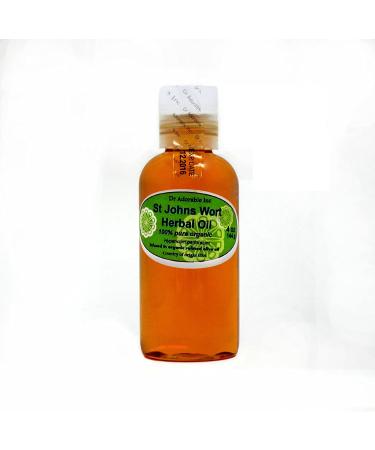 4 oz St. John's Wort Herbal Oil | 100% Pure Organic Infusion - Buy Online on GoSupps.com