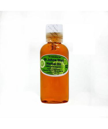 4 Oz St Johns Wort Herbal Oil Infused 100% Pure Organic
