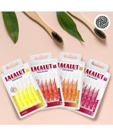 Lacalut Interdental M Brushes - 3.0 mm Diameter Pack of 5 | Global Shipping & Premium Dental Care - Buy Online on GoSupps.com