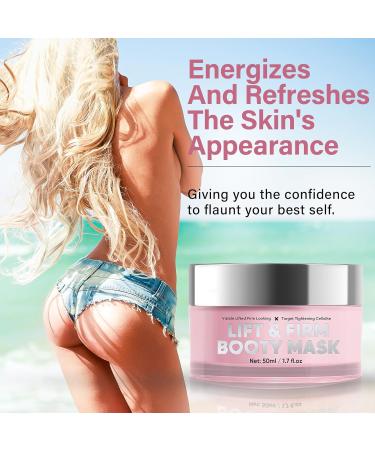 MOSKILA TIGHT Lift and Firm Booty Mask - Leave-On Treatment for Cellulite Reduction - Peach Pink - International Shipping Available - Buy Online on GoSupps.com