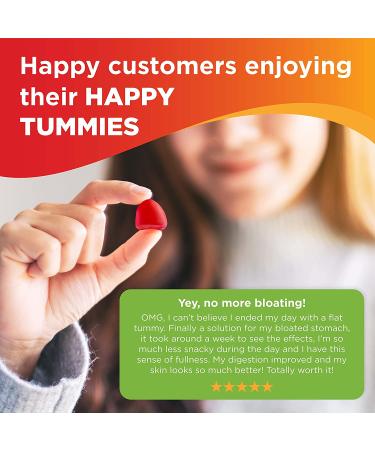 Prebiotic Fiber Gummies for Adults and Kids | 15g Inulin Fiber | Digestive Health, Bloating & Constipation Relief | Natural Berry & Orange Flavor - Buy Online on GoSupps.com