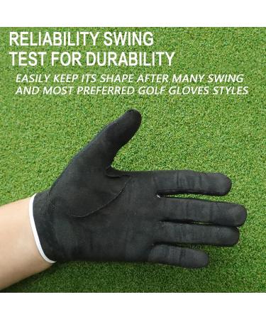 Buy Finger Ten Men's Golf Gloves - Right Hand All Weather Microfiber Perfect Grip for Golfers - Buy Online on GoSupps.com