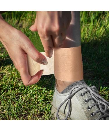 48 Pcs Nude Self Adherent Bandage Wrap - 3 Inch x 5 Yard - Elastic Adhesive Tape for Sports Wrist Ankle - Breathable Cohesive Bandage - Buy Online on GoSupps.com