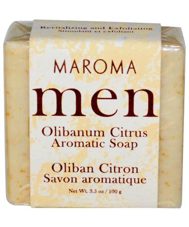 Men Olibanum Citrus Soap Maroma 100 g Bar Soap