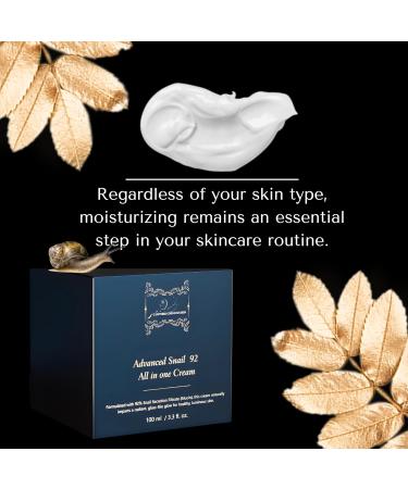 SC Sapphire Advanced Snail Mucin 92% Moisturizer | 90-Day Hydrating Cream for Dry Skin Blemishes & Fine Lines - International Shipping Available - Buy Online on GoSupps.com