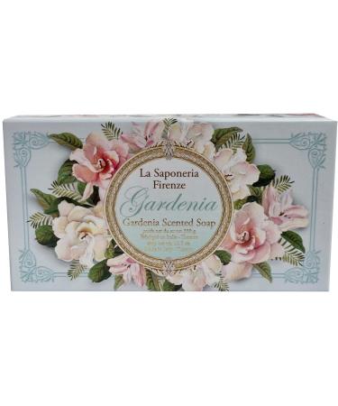 Buy La Saponeria Firenze Bath Soap - Italian Gardenia Spa Cleanser Made in Tuscany | 10.5 Ounce Decorative Bar - International Shipping - Buy Online on GoSupps.com
