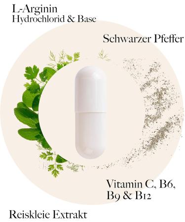 Herb trade Sankt Anton L-Arginine 4800 Capsules - High-Dose 60mg L-Arginine & Vitamin C 300 Count German Premium Quality - Boost Performance & Wellness - Buy Online on GoSupps.com