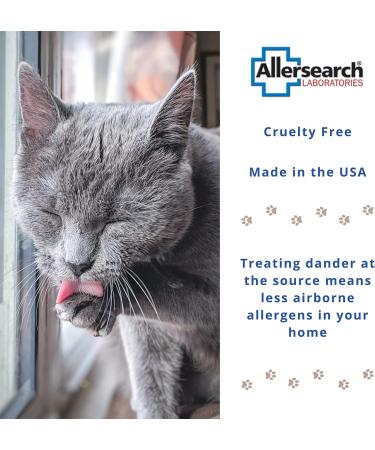 Allersearch DanderLess - Cat Dander Removing Spray | Effective Pet Allergen Control - Buy Online on GoSupps.com