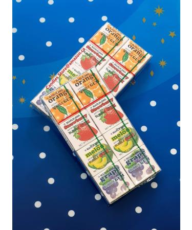 MARUKAWA 8 Packs Assorted Bubble Gum (2 packs)